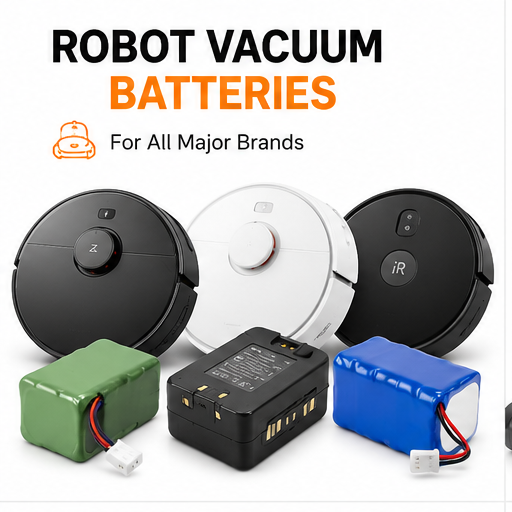 Robot vacuum batteries