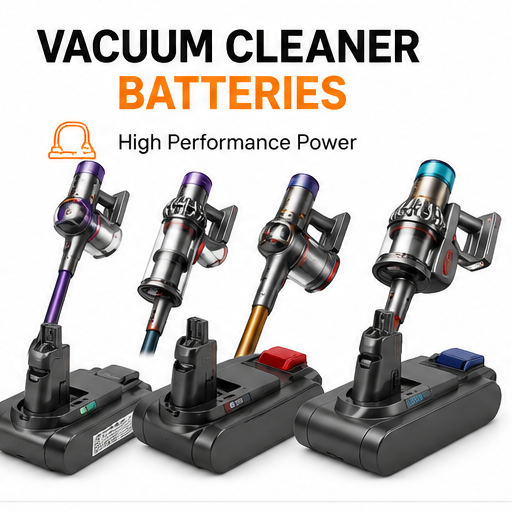 Vacuum cleaner batteries
