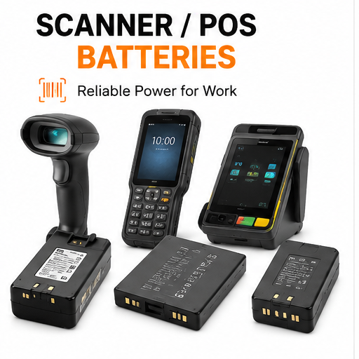 Scanner and POS batteries