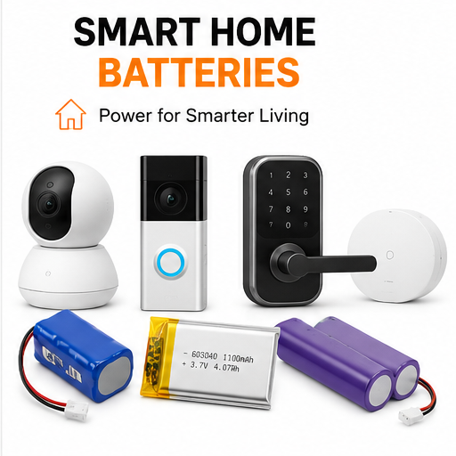 Smart home batteries